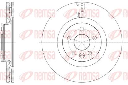 Remsa 61786.10 - Disc frana aaoparts.ro