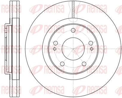 Remsa 62002.10 - Disc frana aaoparts.ro
