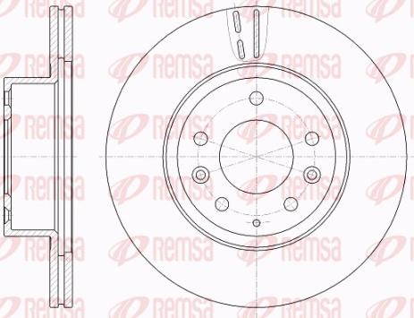 Remsa 62007.10 - Disc frana aaoparts.ro