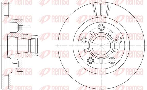Remsa 62019.10 - Disc frana aaoparts.ro