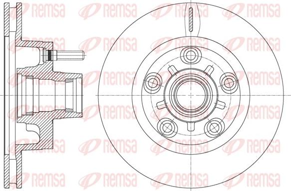Remsa 62020.10 - Disc frana aaoparts.ro