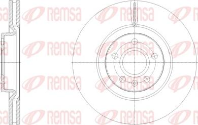 Remsa 62129.10 - Disc frana aaoparts.ro