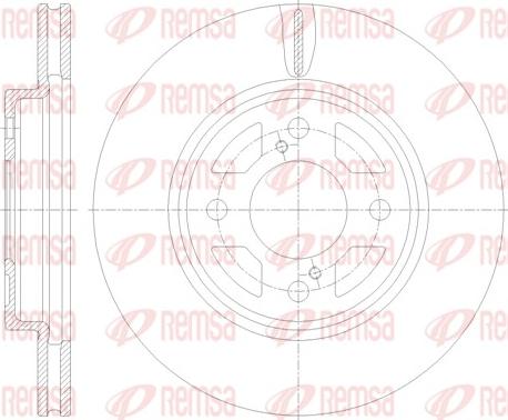 Remsa 62120.10 - Disc frana aaoparts.ro