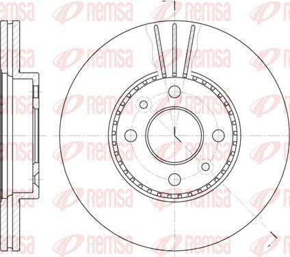 Remsa 6227.10 - Disc frana aaoparts.ro