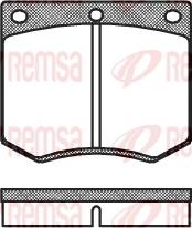 Remsa 0063.00 - Set placute frana,frana disc aaoparts.ro