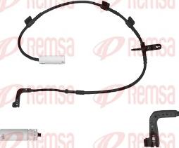 Remsa 001087 - Senzor de avertizare,uzura placute de frana aaoparts.ro