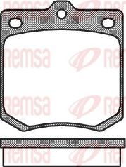 ATE 27.0460-2101.2 - Set placute frana,frana disc aaoparts.ro