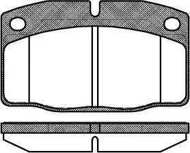 RIDER RD.3323.DB199 - Set placute frana,frana disc aaoparts.ro