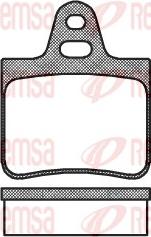 Remsa 0102.00 - Set placute frana,frana disc aaoparts.ro