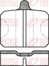 Remsa 0118.00 - Set placute frana,frana disc aaoparts.ro