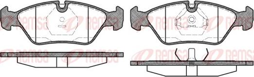 Remsa 0139.00 - Set placute frana,frana disc aaoparts.ro