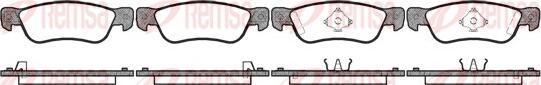 Remsa 0295.04 - Set placute frana,frana disc aaoparts.ro