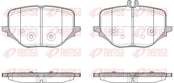Remsa 1950.00 - Furtun frana aaoparts.ro
