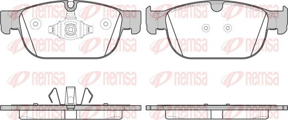 Remsa 1696.00 - Set placute frana,frana disc aaoparts.ro