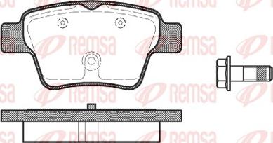 Remsa 1138.00 - Set placute frana,frana disc aaoparts.ro