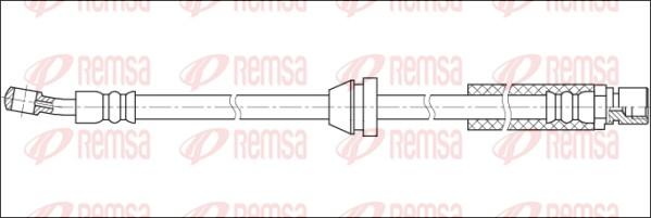Remsa G1904.24 - Furtun frana aaoparts.ro