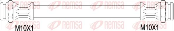 Remsa G1900.48 - Furtun frana aaoparts.ro