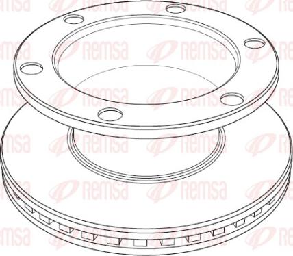 Remsa NCA1194.20 - Disc frana aaoparts.ro