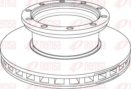 Remsa NCA1144.20 - Disc frana aaoparts.ro