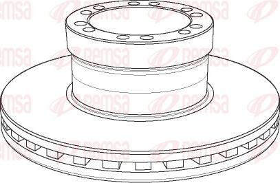 SogefiPro 215093 - Disc frana aaoparts.ro