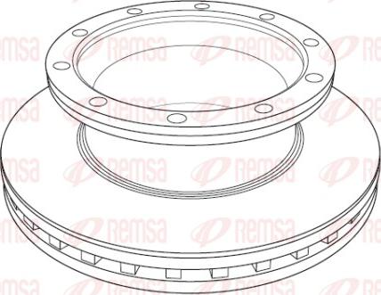 Febi Bilstein 101727 - Disc frana aaoparts.ro