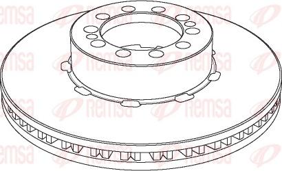 Febi Bilstein 45581 - Disc frana aaoparts.ro