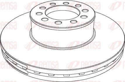 Remsa NCA1173.20 - Disc frana aaoparts.ro