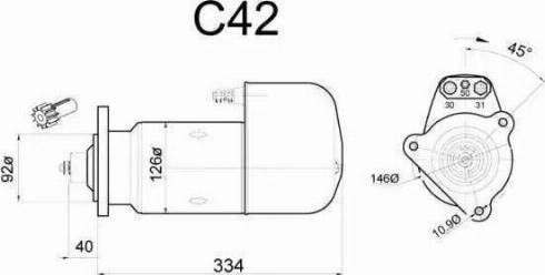 Remy 19024084 - Starter aaoparts.ro