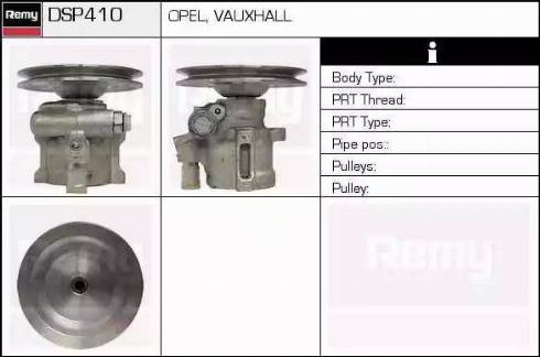 Remy DSP410 - Pompa hidraulica, sistem de directie aaoparts.ro