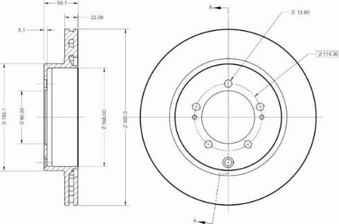 Remy RAD2717C - Disc frana aaoparts.ro
