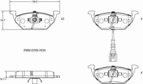 Remy RAP1003 - Set placute frana,frana disc aaoparts.ro