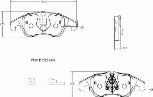 Remy RAP1018 - Set placute frana,frana disc aaoparts.ro
