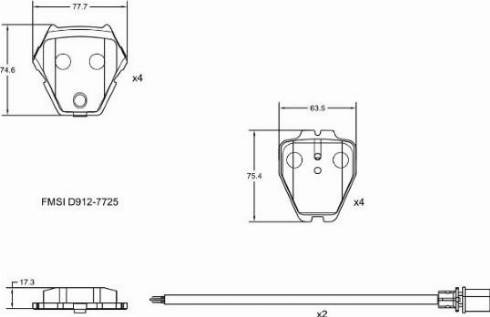 Remy RAP1076 - Set placute frana,frana disc aaoparts.ro