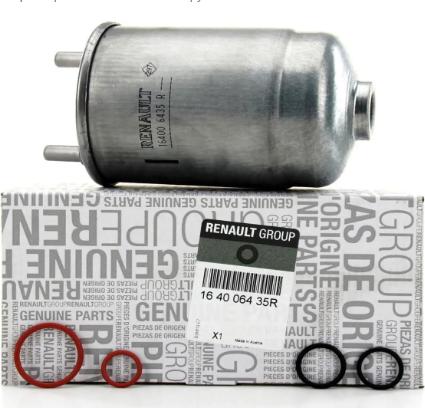 RENAULT 16 40 064 35R - Filtru combustibil aaoparts.ro