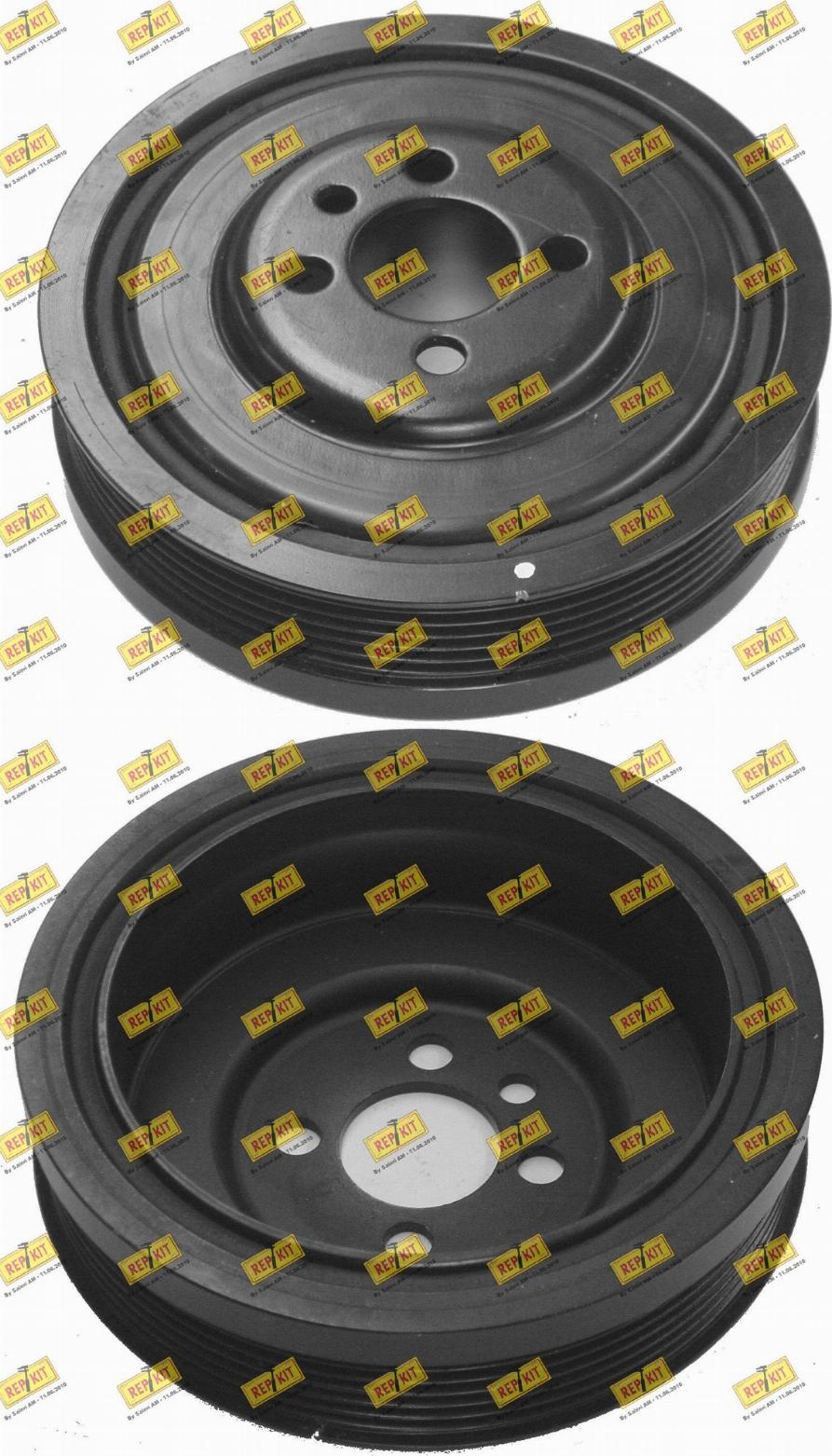 REPKIT RKT9071 - Fulie curea, arbore cotit aaoparts.ro