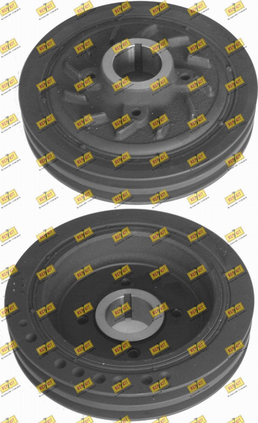 REPKIT RKT9155 - Fulie curea, arbore cotit aaoparts.ro