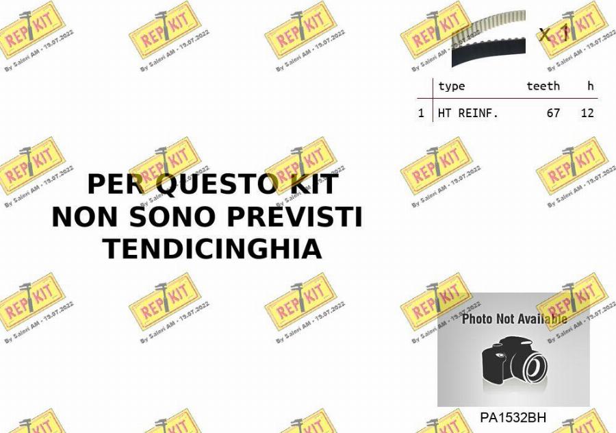 REPKIT RKTK0B04PA2 - Set pompa apa + curea dintata aaoparts.ro