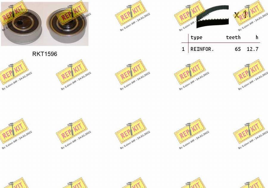 REPKIT RKTK1245 - Set curea de distributie aaoparts.ro