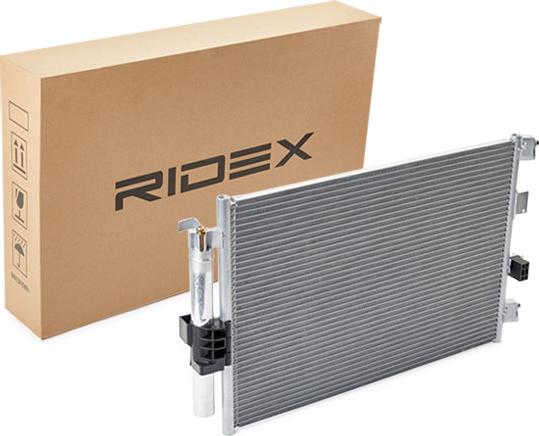 RIDEX 448C0297 - Condensator, climatizare aaoparts.ro