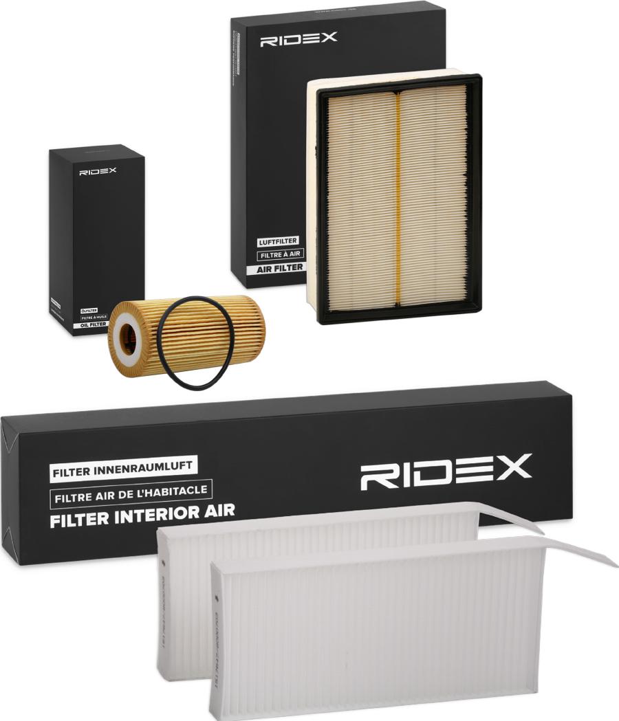 RIDEX 4055F4139 - Set filtre aaoparts.ro