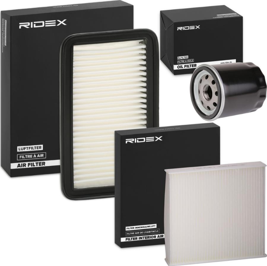 RIDEX 4055F0492 - Set filtre aaoparts.ro