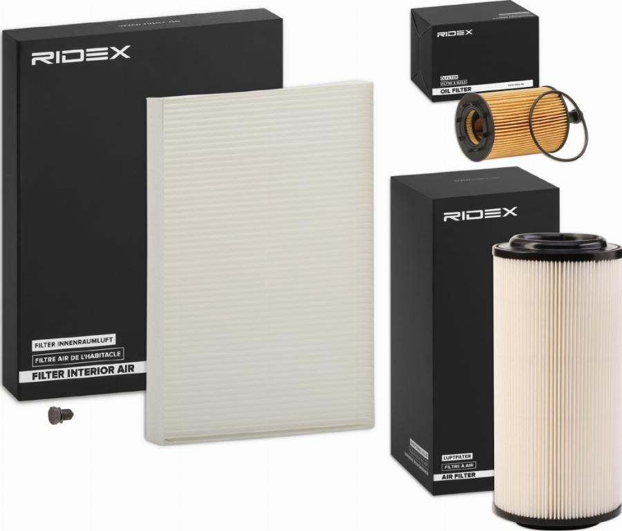 RIDEX 4055F0376 - Set filtre aaoparts.ro