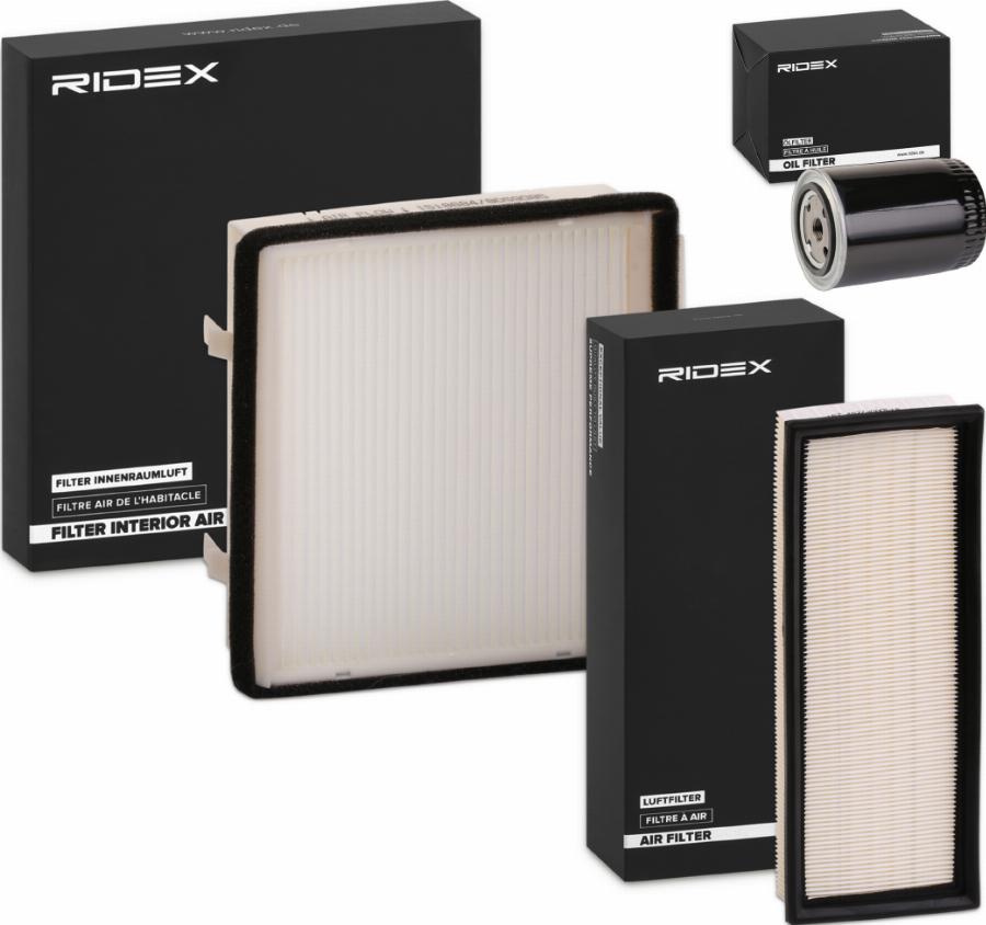 RIDEX 4055F19953 - Set filtre aaoparts.ro
