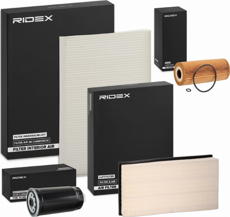 RIDEX 4055F11425 - Set filtre aaoparts.ro