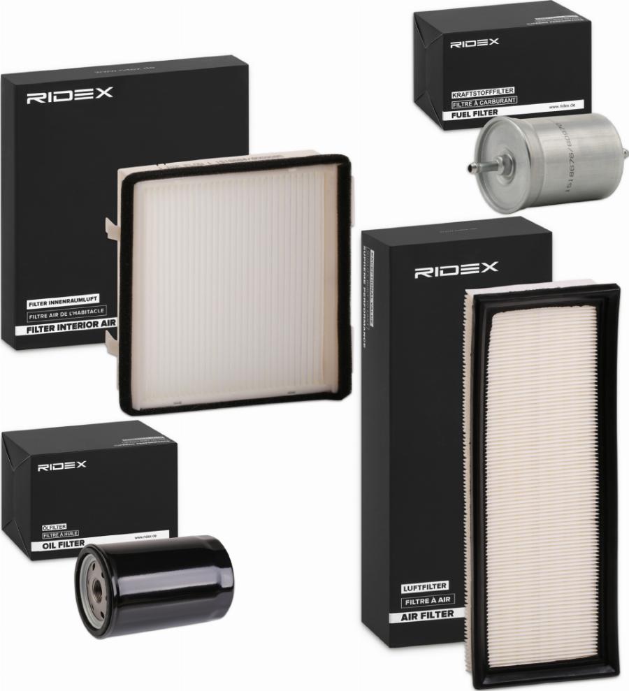 RIDEX 4055F11393 - Set filtre aaoparts.ro
