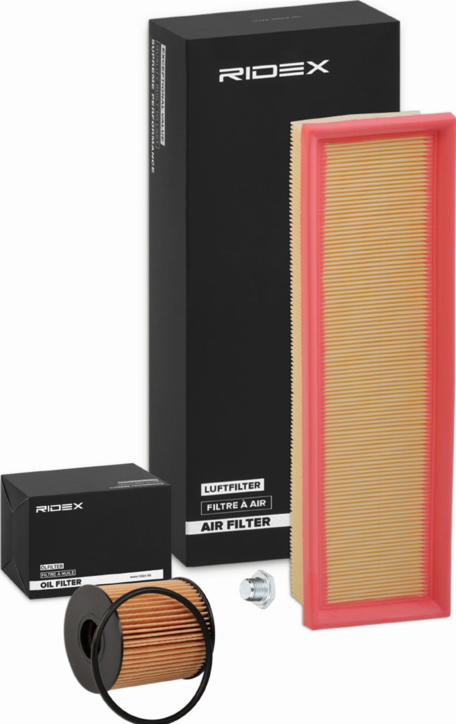 RIDEX 4055F1830 - Set filtre aaoparts.ro