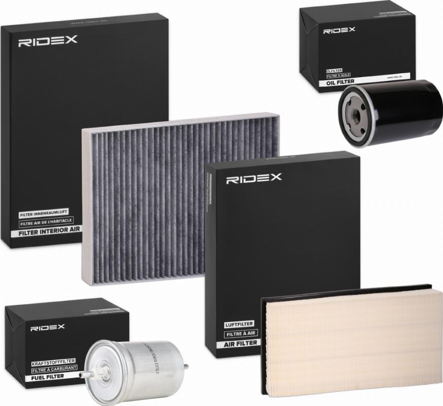 RIDEX 4055F12301 - Set filtre aaoparts.ro