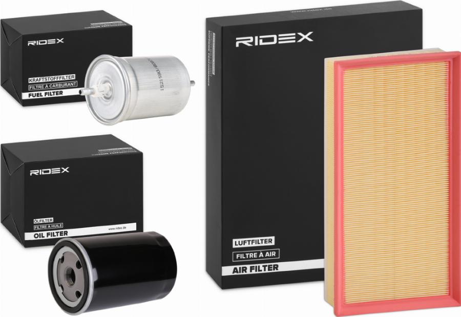 RIDEX 4055F8491 - Set filtre aaoparts.ro