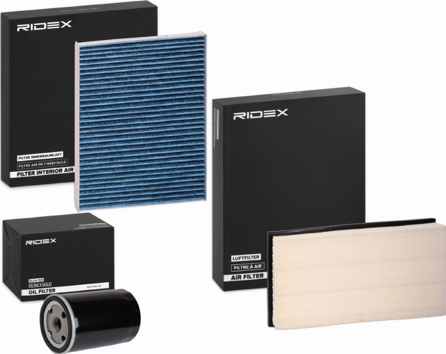 RIDEX 4055F3914 - Set filtre aaoparts.ro