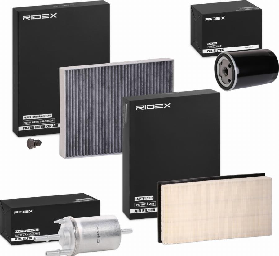 RIDEX 4055F33040 - Set filtre aaoparts.ro